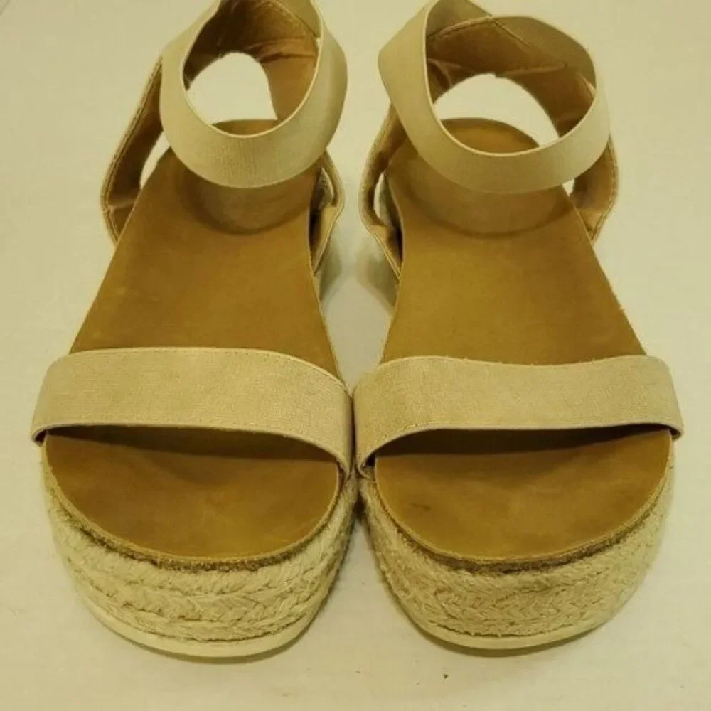 Steve Madden Espadrille Sandals Shoes KYLEIGH GIRLS Kids YOUTH 4